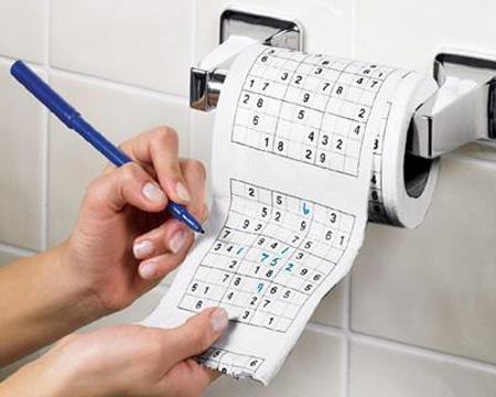 Sudoku Toilet Paper