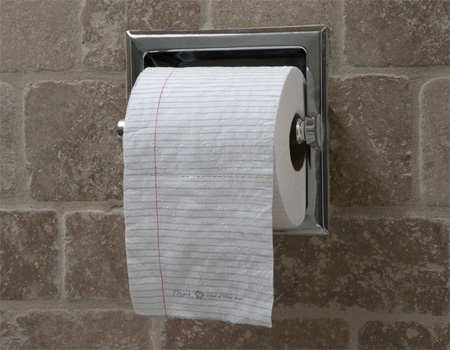 Notepad Toilet Paper