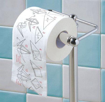 Origami Toilet Paper