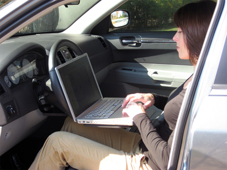 Steering Wheel Desk Tray