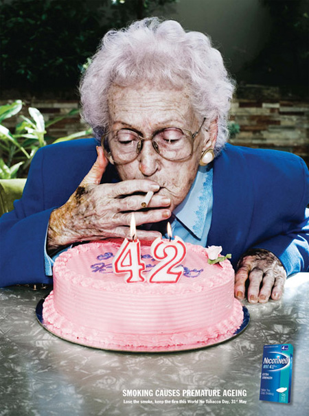 Smoking Causes Premature Aging