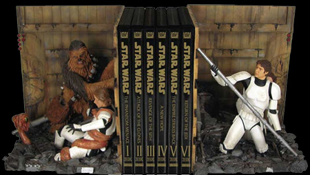 Star Wars Trash Compactor Bookends