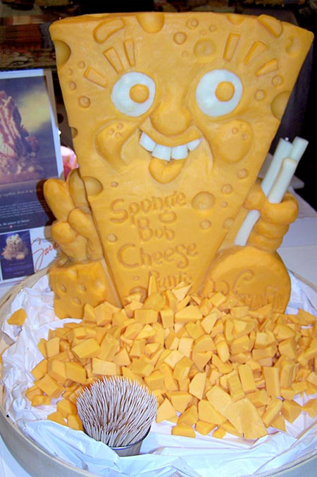 Amazing Cheese Sculptures 5
