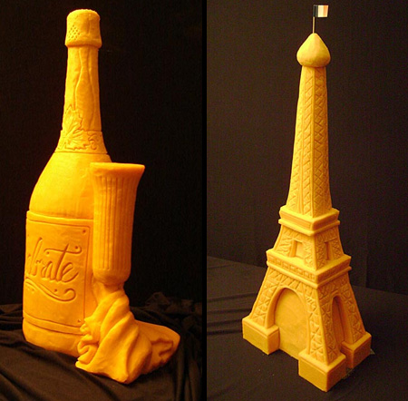 Amazing Cheese Sculptures 13