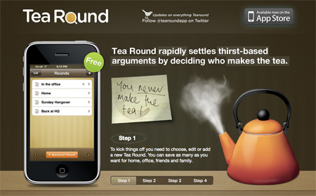 Tea Round App