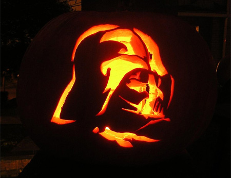 Darth Vader Pumpkin
