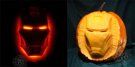 Iron Man Pumpkin