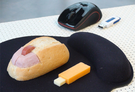 Computer Mouse Sandwich