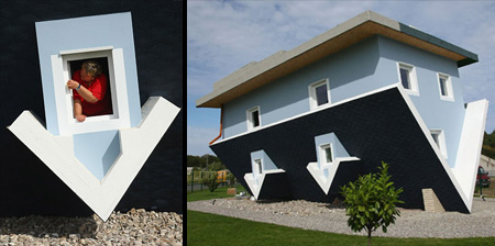 Upside Down House in Germany