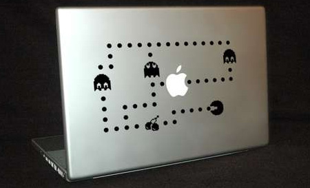 Pac-Man MacBook Sticker