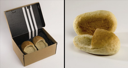 Loafers Made Out of Bread