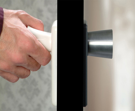 Disappearing Door Knob Concept