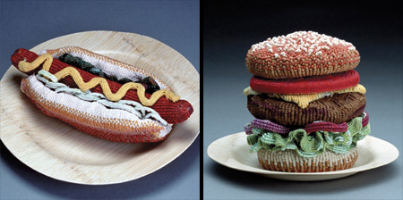 Knitted Food by Ed Bing Lee