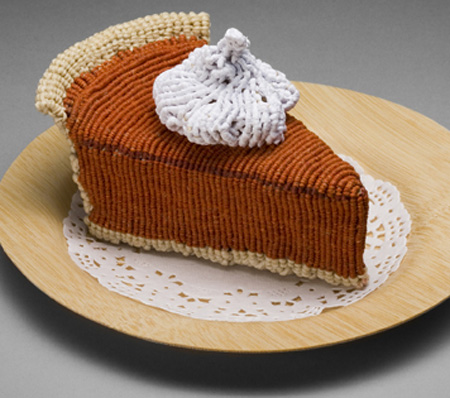 Knitted Pumpkin Pie