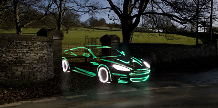 Light Graffiti Cars