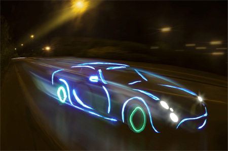 TVR Tuscan Light Graffiti