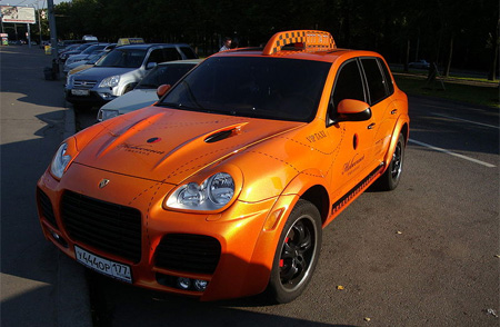 Porsche Cayenne Taxi