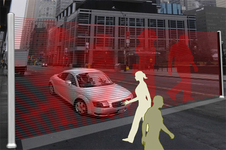 Laser Crosswalk Concept