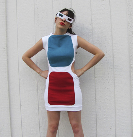 3D Glasses Dress