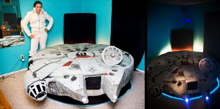 Star Wars Millennium Falcon Bed