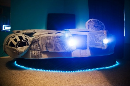 Millennium Inspired Falcon Bed