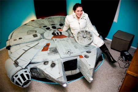 Star Wars Bed by Kayla Kromer