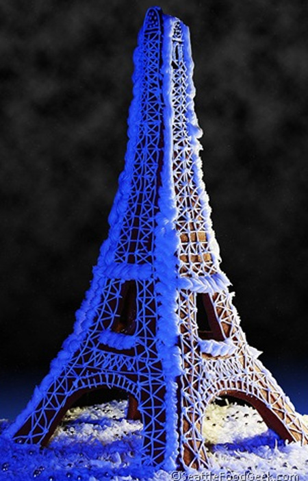 Gingerbread Eiffel Tower