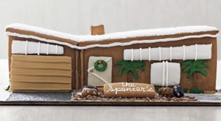 Modern Gingerbread House