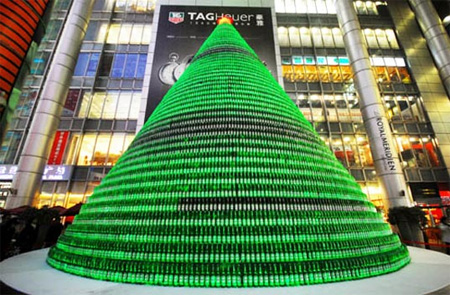 Heineken Christmas Tree