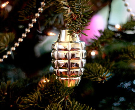 Grenade Ornaments