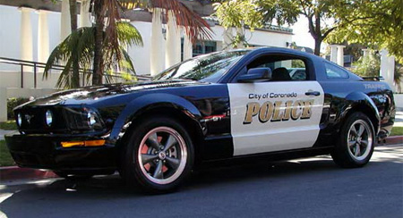 Mustang Police Car