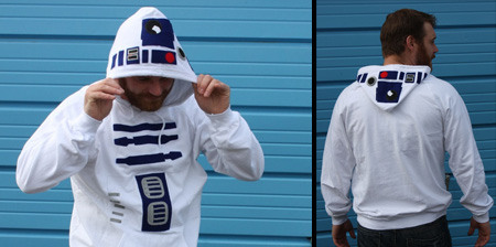 Star Wars Inspired R2-D2 Hoodie
