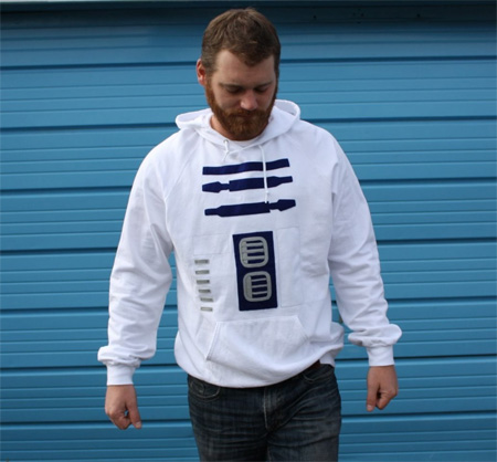 R2D2 Inspired Hoodie