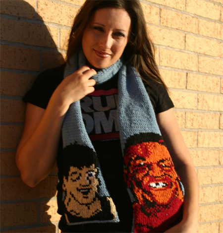 Mike Tysons Punch Out Scarf