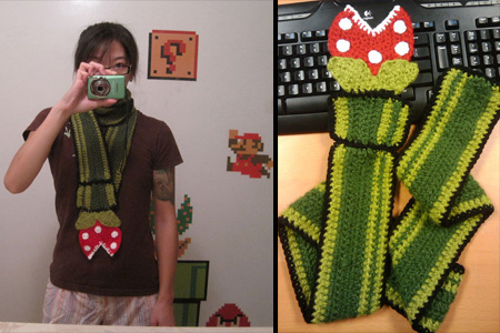 Piranha Plant Scarf