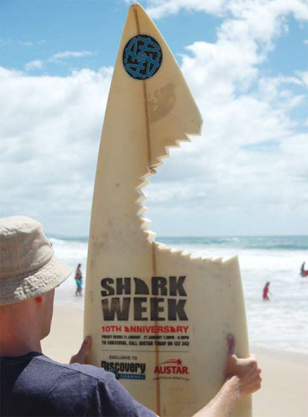 Discovery Channel Shark Week Surfboard