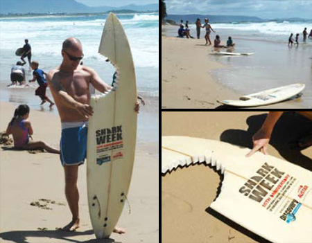 Clever Surfboards Promote Shark Week