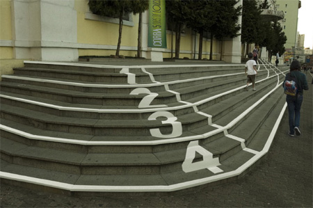 Shopping Curitiba Mall Stairs Advertisement