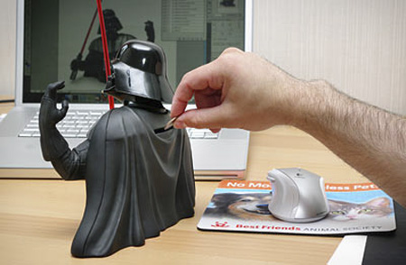 Darth Vader Coin Bank