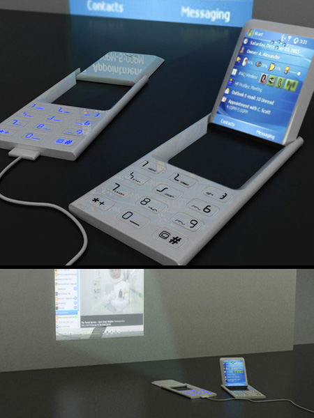 Projector Cell Phone Concept
