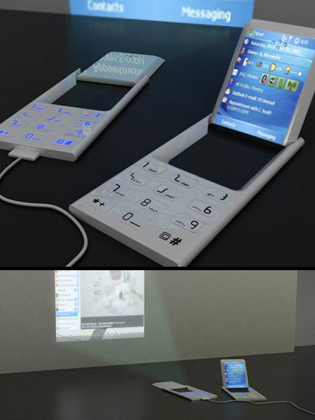 futuristic cell phones