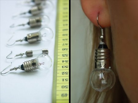 Light Bulb Earrings