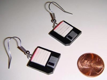 Floppy Disk Earrings