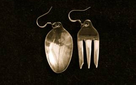 Fork and Spoon Earrings