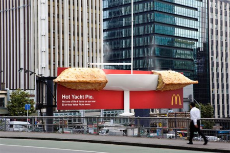 McDonalds Giant Pie