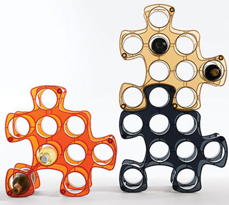 Puzzle Wine Rack