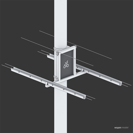 Sky Bike Lanes Concept