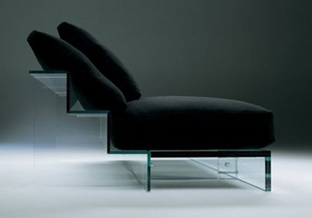 Glass Sofa