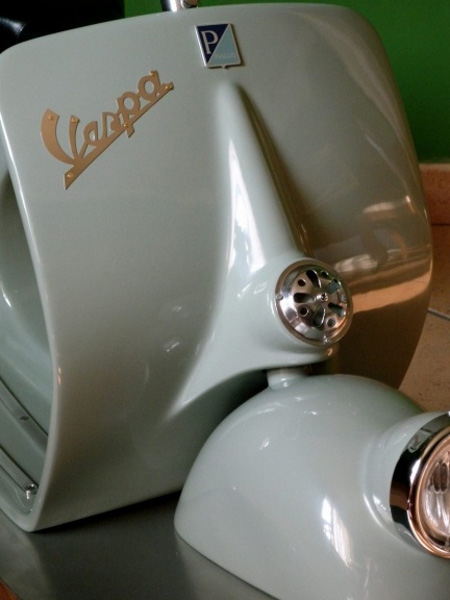 Vespa Motorcycle Rocking Horse