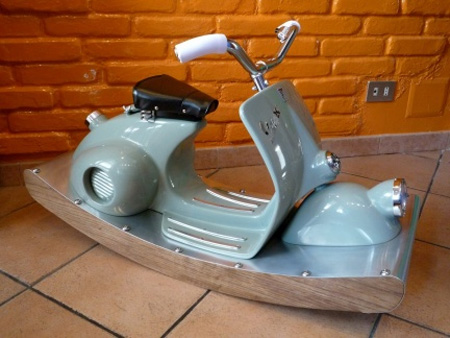 Rocking Vespa Motorcycle